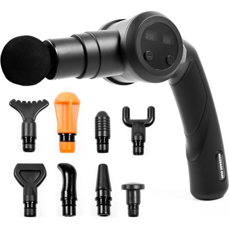 Aga Pistolet de Massage DS1607 Noir