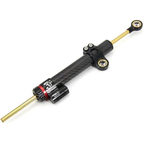 Universelles Motorradzubehör, modifizierte Stoßdämpfer, Titan-Lineale, Lenkerstabilisatoren, Stoßdämpfer, auf Lager. (1/4)