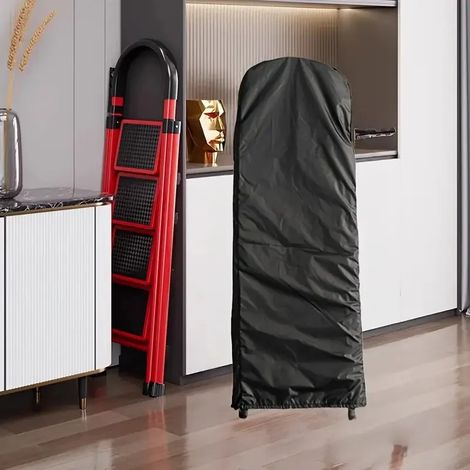 (Noir, 50 x 154 x 6,5 cm) Housse pliante pour échelle - Tissu Oxford, disponible en différentes tailles (housse pour échelle uniquement) (1/5)