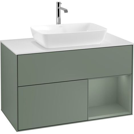 Villeroy & Boch Meuble sous-lavabo F781GMGM Finion F78 (1/2)