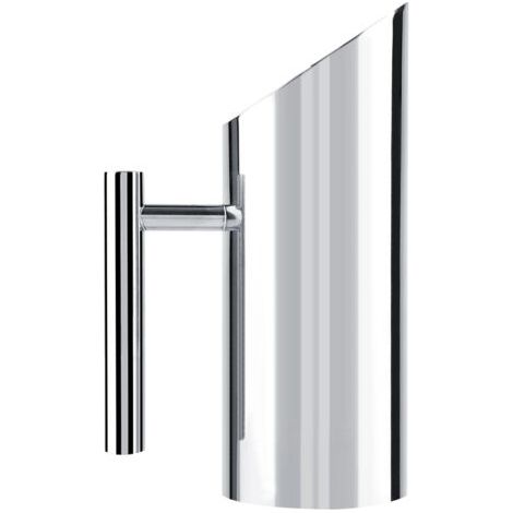 QORVA- Carafe à eau en acier inoxydable avec garde-glace, pichet à boire froid, outil de service pour la maison et l'htel (1L) (1/5)