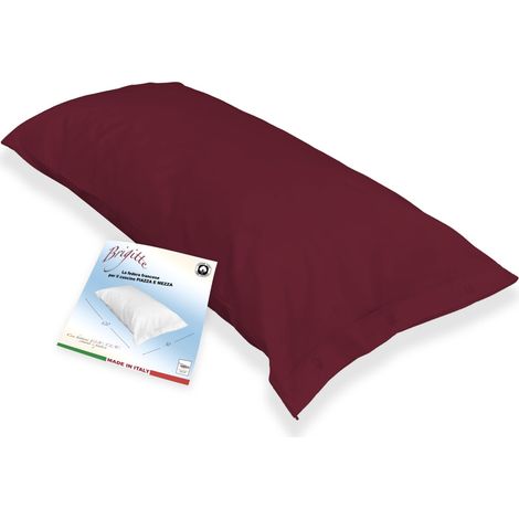 FEDERA BRIGITTE una piazza e mezza MISURA FRANCESE CLIC-CLAC cm. 50 X 120 Bordeaux