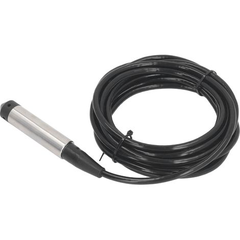 Transmetteur de niveau de liquide, capteur d'eau submersible, détecteur 4‑20 mA DC12‑Sonde en acier inoxydable 30 V 0‑5 m (1/5)