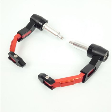 Hebelschutz, CNC-gefrästes Aluminium, schwarz-orange, Ø 13 oder (1/4)