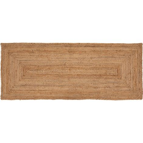 Atmosphera – Tapis de couloir 80x200 cm en jute naturel – Style bohème – Épaisseur 0,5 cm – Poids 3,2 kg pour couloirs modernes (1/3)
