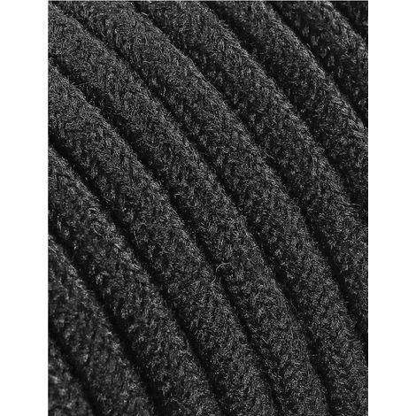 Cavo tessile edm 0 75 mm² nero 5 metri (1/2)