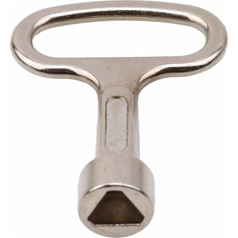 Clé Universelle pour Panneau De Verrouillage À Clé, Prise Carrée, Triangle, Armoire, Train De Commutation, Coffret Électrique (1/5)