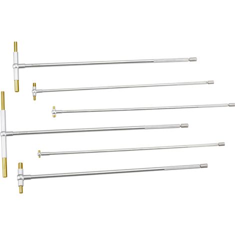 Dasqua 5911-0001-A Set von teleskopischen Messschablonen aus Metall