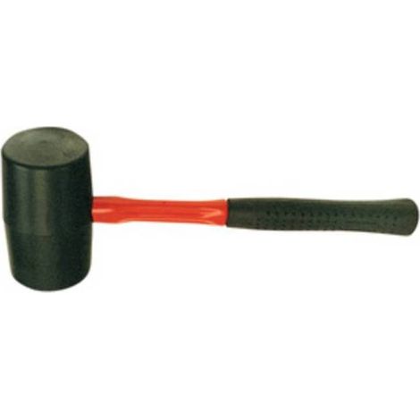 MAZZUOLA TESTA IN GOMMA 65 MM M/FIBERGLASS