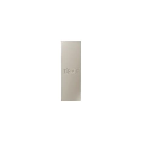 Jung Bilanciere di grandi dimensioni (70 x 212,4 mm), testo Tür auf, Serie LS, acciaio inox, verticale ES 2993 P