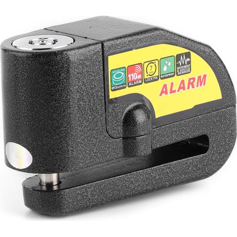 Antivol de disque de frein avec alarme de sécurité universelle pour motos et scooters (1/5)