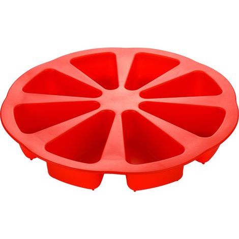 Rote Kuchenform, Durchmesser 28 cm, 1 Stück Backform für Schokoladenkuchen und Mousses (1/5)