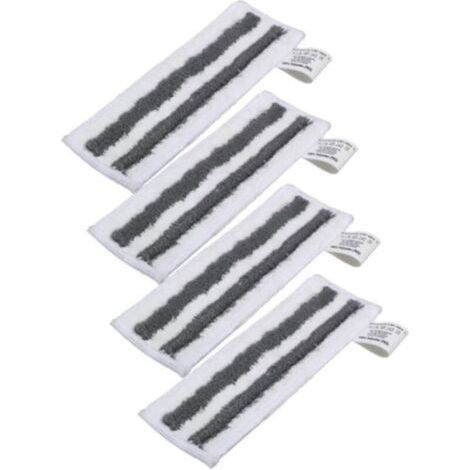 4PCS Chiffons de nettoyage en nylon microfibre pour Karcher Easyfix SC2 SC3 SC4 SC5, Lingettes Remplacement pour Nettoyeurs Vapeur