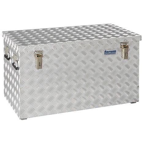 Caisse de transport en aluminium 878x475x480mm tôle striée200 litres Forum (1/5)