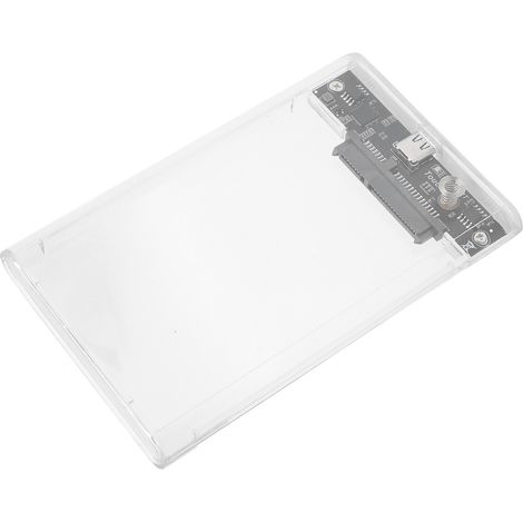 Boîtier pour disque dur externe 2,5 pouces, transfert rapide 5 Gbit/s, capacité 8 To, boîtier SSD USB-A universel (1/5)