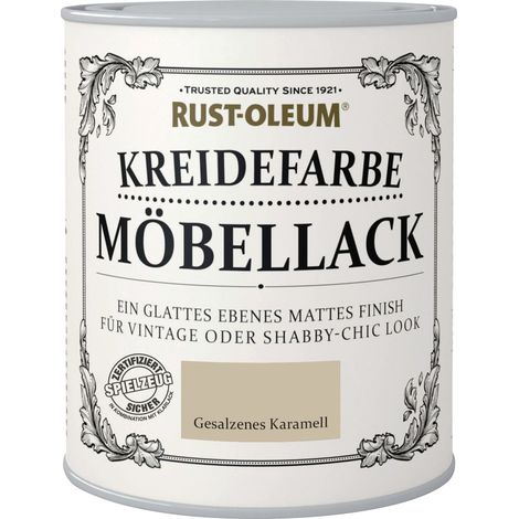 Rust-Oleum Kreidefarbe Möbellack 750 ml gesalzenes karamell Innen