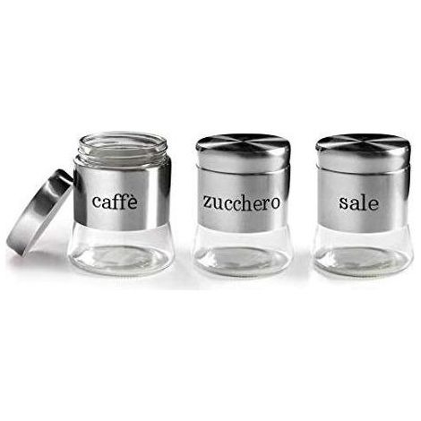 Pot de verre Silver, lot de 3 très utiles