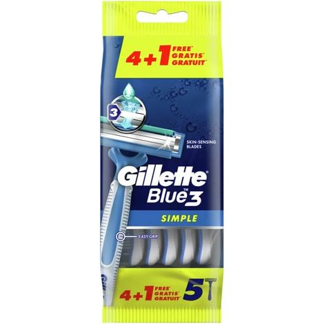 Gillette Blue 3 Simple 5er