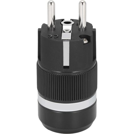 Monosaudio Netzstecker aus reinem Kupfer, rhodiniert, IEC-Audioanschluss 100-250VE100R (männlich) (1/5)