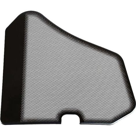 Cubierta antipolvo/rejilla de ventilación decorativa negra para el compartimento del motor del BMW Serie 5 i5 G60 de 2024.
