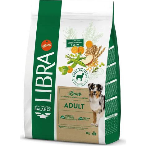 Croquettes Libra Adult à l'agneau pour chiens adultes - Croquettes à l'agneau