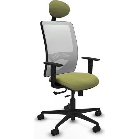 Chaise de bureau piqueras y crespo Sila Zulema noir mousse 50 mm (1/2)