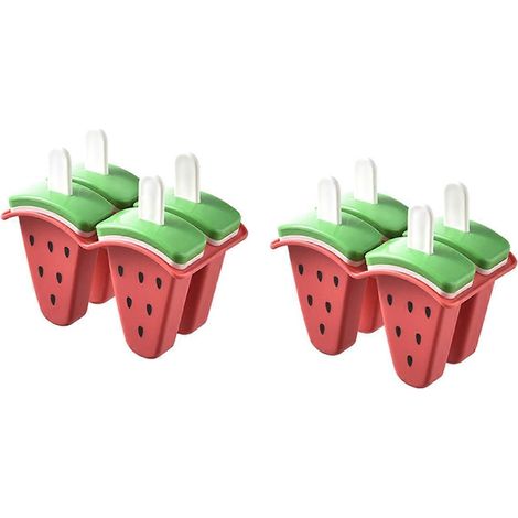 Watermelon Shaped Ice Cream Mold - DIY Popsicle Maker (1/5)
