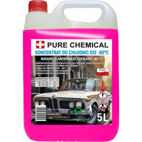 Kühlmittelkonzentrat G12/G12+ -80°C 5L