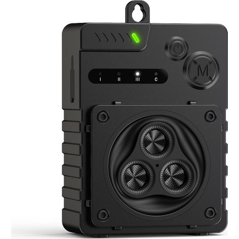 Dispositif anti-aboiements pour chiens – 4 réglages de fréquence ultrasons – Portée 50 pieds – Rechargeable – IPX4 pour extérieur (1/5)