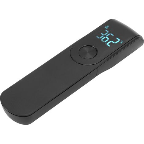 Pistolet thermique infrarouge sans contact - Thermomètre frontal numérique portable pour maison et hôtels - Noir