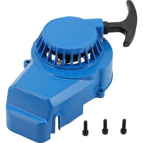 Replacement Starter for 2 Stroke 47cc 49cc Pocket Pit Bike Scooter ATV 4 Wheeler Mini Quad Bike Motorcycle Blue (1/2)