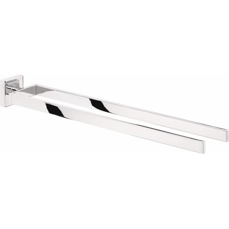 tesa Deluxxe porta-asciugamani in metallo cromato 45 cm (1/5)