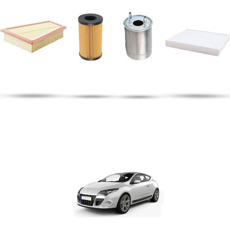 Kit tagliando 4 filtri compatibile con Renault Megane III 2.0 DCI 110kw dal 2009 (1/5)