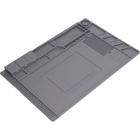 Tapis de soudage isolant en silicone résistant à la corrosion et à la chaleur pour la réparation électronique des circuits imprimés (1/5)