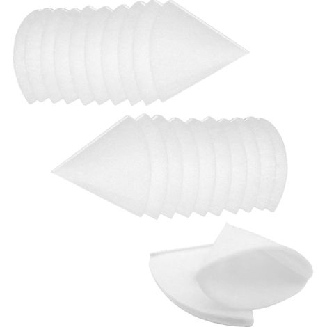 Lot de 20 filtres coniques DN 125, tapis filtrant G4, système de ventilation, longueur 180 mm, filtre conique, tapis filtrants pour systèmes de ventilation, convient pour tous les types de (1/5)