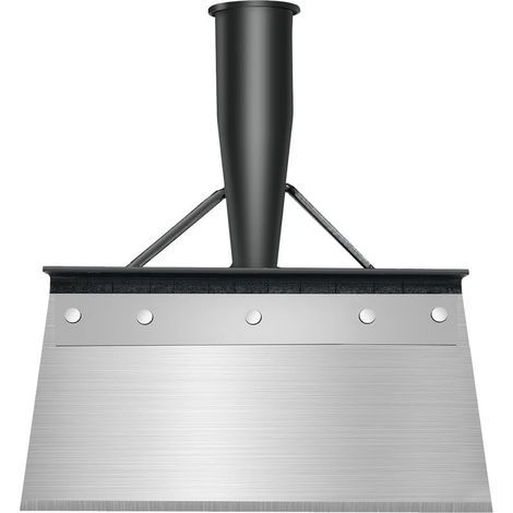 Pelle Jardinage, Outillage de Jardin, Pelle de Nettoyage Multifonctionnelle, Dispositif de Désherbage, Grattoir à Percussion, pour Espace Extérieur, Maison, Ferme(21 cm sans Poignée en Bois)