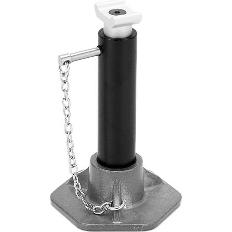 Jack de levage RC 6T réglable en alliage d'aluminium pour voitures télécommandées - Noir (1/5)