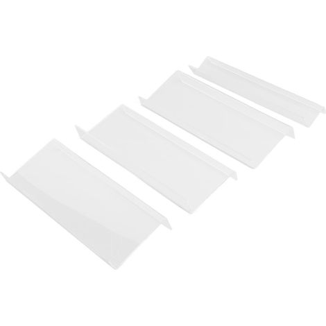 Étagère à épices extensible pour placard de cuisine, rangement pour cosmétiques et rouges à lèvres, étagère à poivre et épices pour tiroir de cuisine, transparente (1/5)