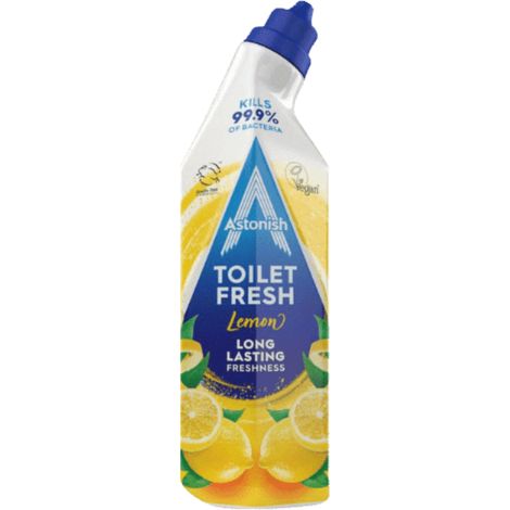 Astonish Toilet Fresh Antibakterielles WC-Reinigungsgel Zitrone 750 ml (1/4)