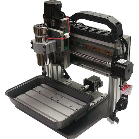 CNC-Graviermaschine, 3/4/5-Achsen-Fähigkeiten, hohe Präzision, 3achsig, EU-Stecker (1/2)