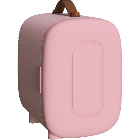 Mini-réfrigérateur/frigo beauté, charge maximale 4 L, 20,3 x 26,3 x 28 cm, rose (1/5)