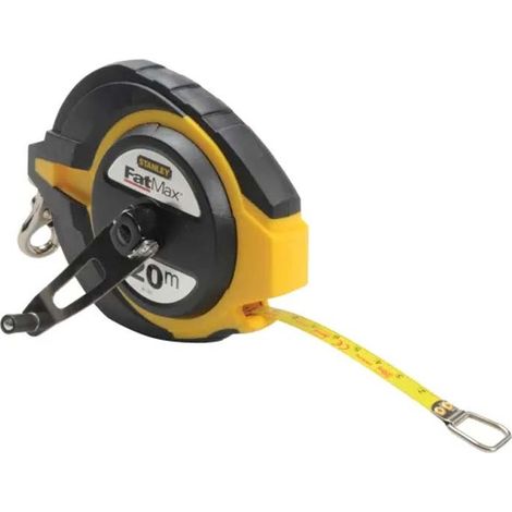 Stanley FatMax 20m Metric Long Tape 3:1 Gear Ratio Close Case 0-34-133 STA034133