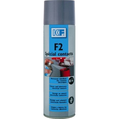 Reiniger und Schmiermittel für elektrische Kontakte F2 – Aerosol 500 ml
