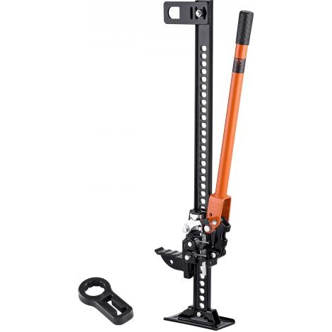 Farm Wagenheber (915 mm hoch) Offroad High Lift Farm Jack (3,18 t belastbar) Offroad-Nutzwagenheber, Stoßstangenheber Hochleistungshebebühnen mit 130,1–769,6 mm Hubbereich für Traktor Lkw SUV (1/5)