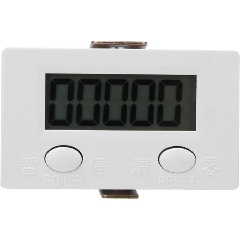 Compteur numérique BERM BEM-5C à 5 chiffres (0 à 99 999) avec affichage LCD et pointage électronique (1/5)