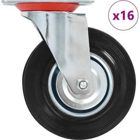 16 Stk. Lenkrollen 125 mm