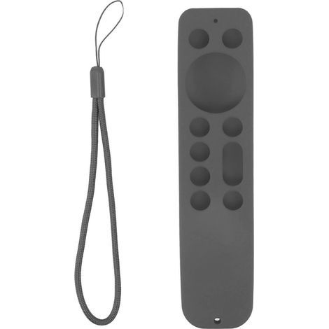 Coque de protection en silicone antidérapante pour télécommande OnePlus TV Y1S Edge, housse antichute douce gris foncé (1/5)