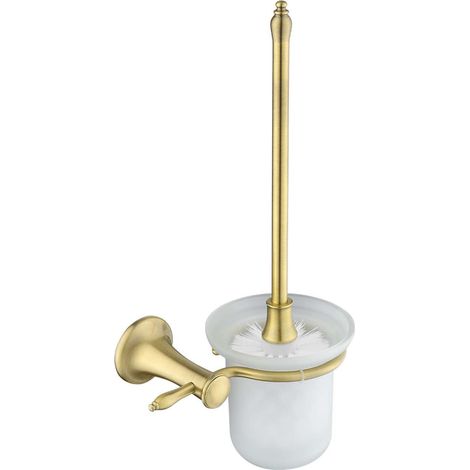 Novaservis Ferro Antica - Scopino a parete con supporto, vetro satinato/bronzo AAI14BR