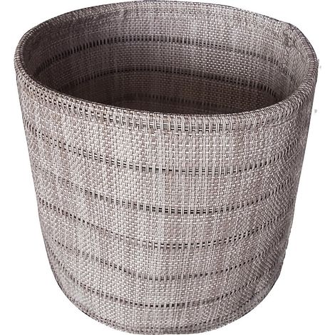 Corbeille à Pain Ronde de Table en Tissage Jacquard PVC et Polyester Diamètre 15 cm - PANGIVO