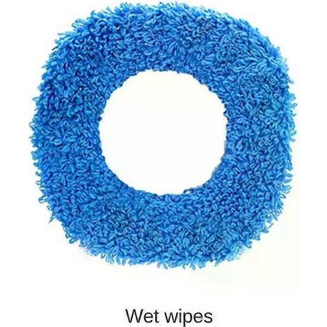 - Chiffon de nettoyage de sol bleu, décontamination en profondeur, balai à franges en fibre, chiffon de nettoyage humide, accessoires pour machine à laver les sols (1/5)